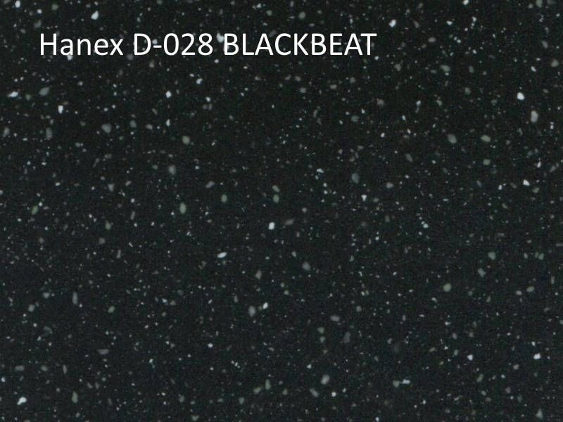 Акриловый камень Hanex D-028 BLACK BEAT
